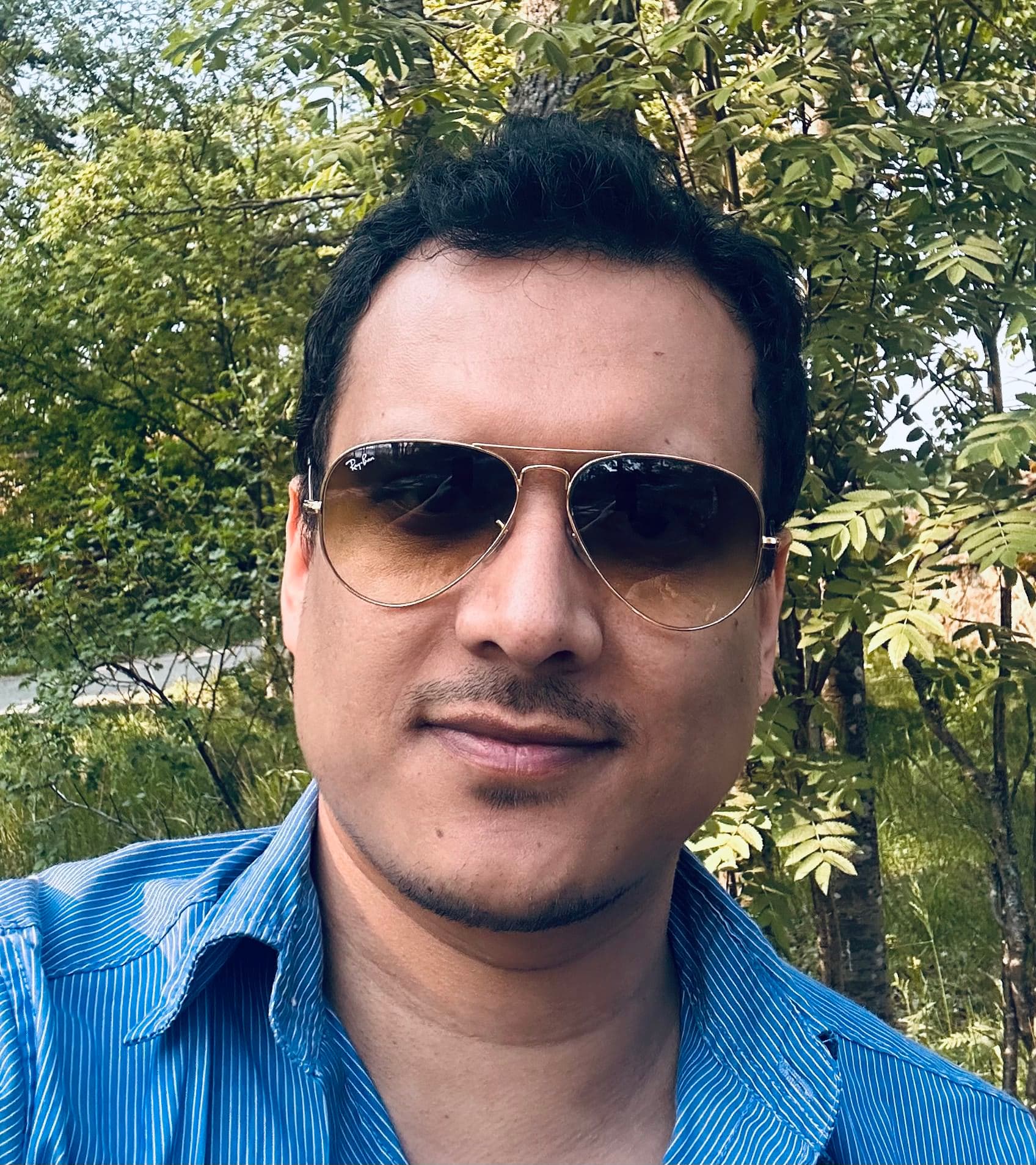 Portrait of Vijay KC, founder of Deviar Technologies